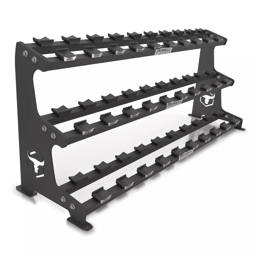 3 tier dumbbell rack with saddles sale