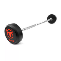 Straight Fixed Commercial Barbells
