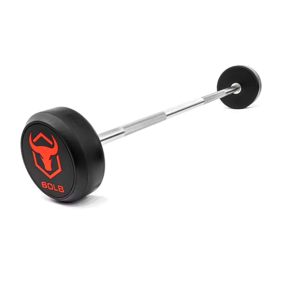 Straight Fixed Commercial Barbells