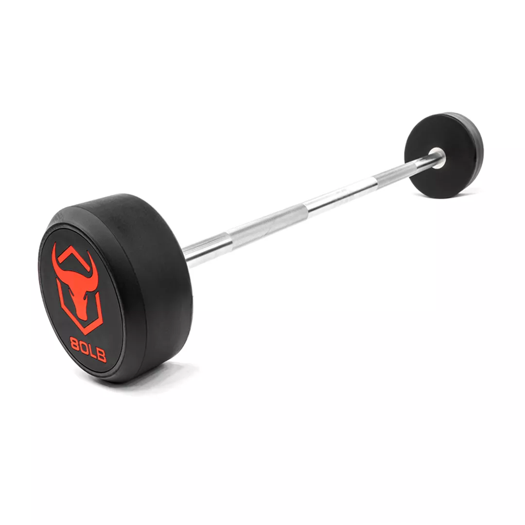 Straight Fixed Commercial Barbells