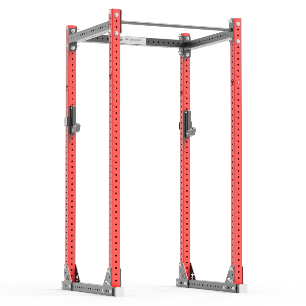PR1F Flat Foot Power Rack Builder Iron Bull Strength