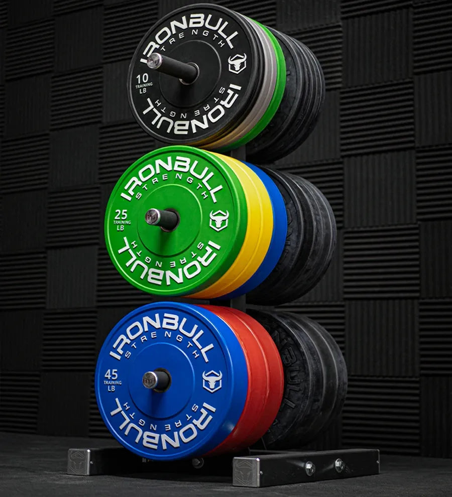 Weight Plate Racks & Storage | Iron Bull Strength