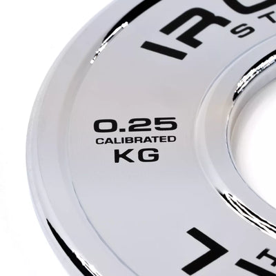 Calibrated Chrome Weight Plates & Sets (KG)