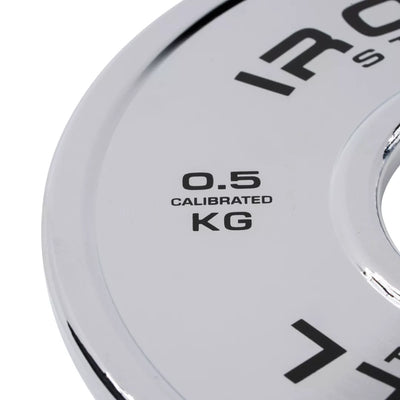 Calibrated Chrome Weight Plates & Sets (KG)