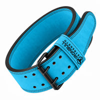 #color_olympic-blue | Iron Bull Strength 10mm double prong lifting belt in blue, front view