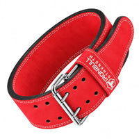 #color_pink | Iron Bull Strength 10mm double prong lifting belt in pink, front view