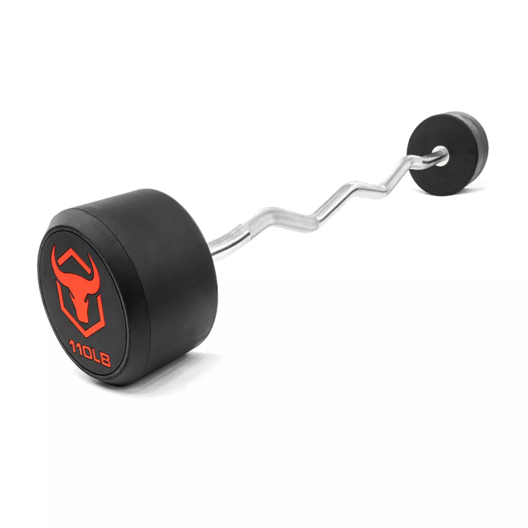 EZ-Curl Fixed Commercial Barbells Iron Bull Strength