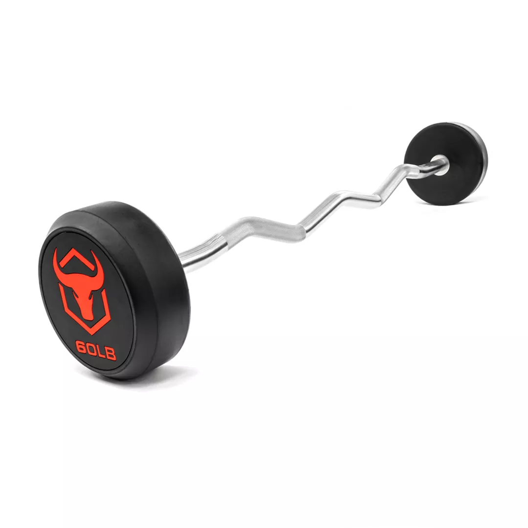 EZ-Curl Fixed Commercial Barbells