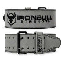 #color_grey | Iron Bull Strength 10mm double prong lifting belt in milspec green, multi view