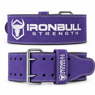 #color_purple | Iron Bull Strength 10mm double prong leather lifting belt purple
