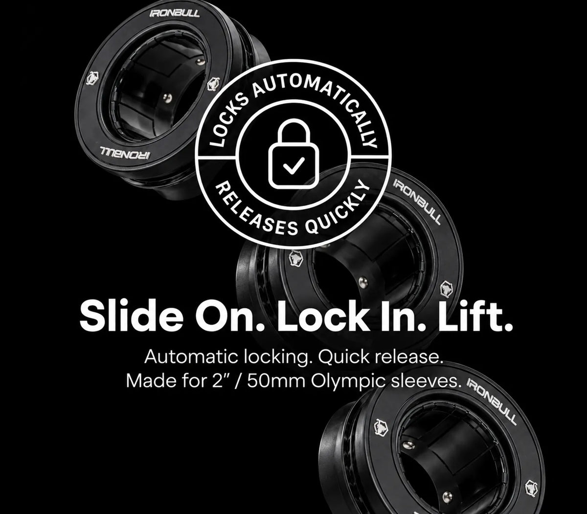 RapidGrip™ Barbell Collars