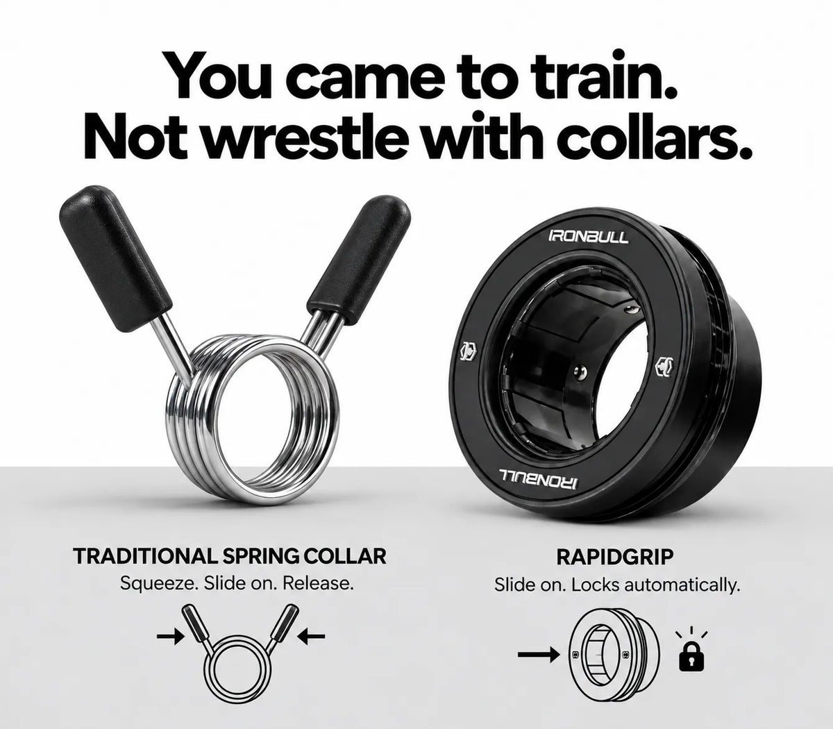 RapidGrip™ Barbell Collars