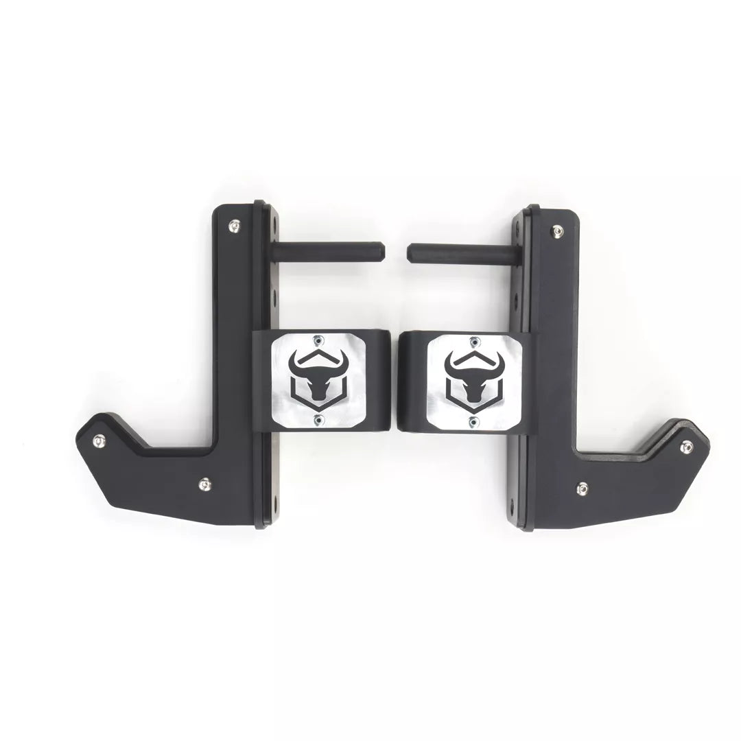 Sandwich J Cups for Squat Rack Iron Bull Strength