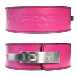 Premium 10mm 4" Pink Lever Belt - IPF Approved