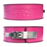 Premium 10mm 4" Pink Lever Belt - IPF Approved