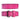 Premium 7mm 3" Double Prong Pink Belt - IPF Approved