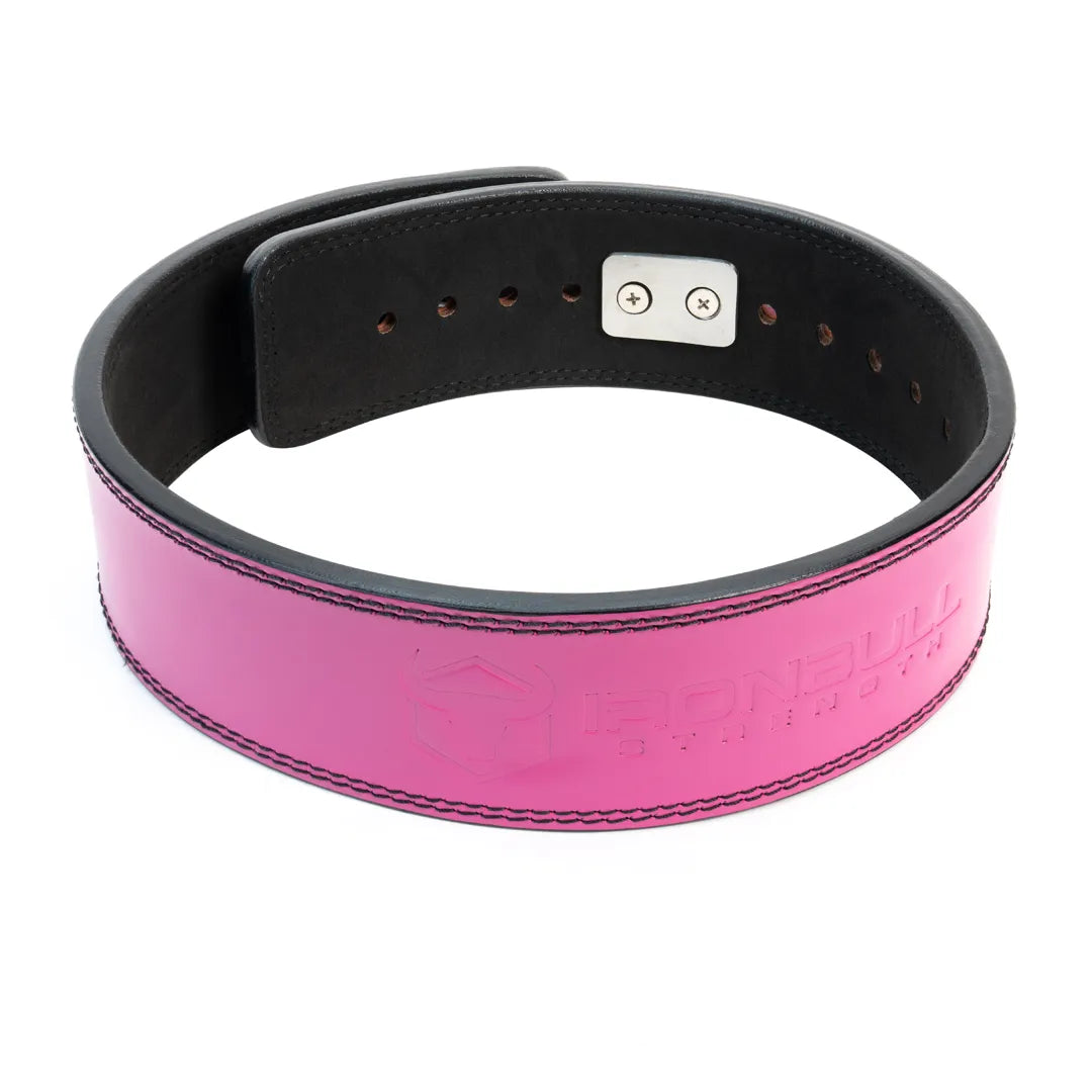 Premium 10mm 3" Pink Lever Belt - IPF Approved